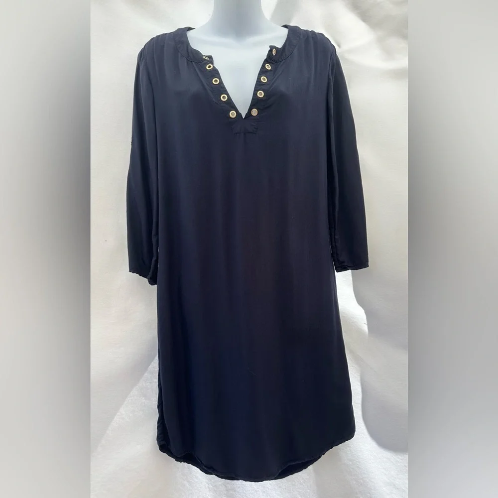 Michael kors Elegant Black V-Neck Dress # A2